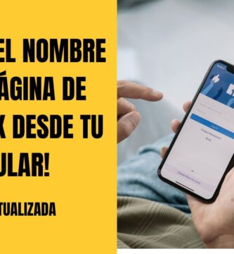 cambiar nombre pagina de facebook desde el celular