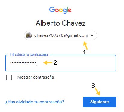 ingresa un correo de gmail para crear tu cuenta de google ads