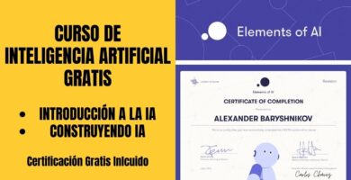 curso de inteligencia artificial gratis con certificado