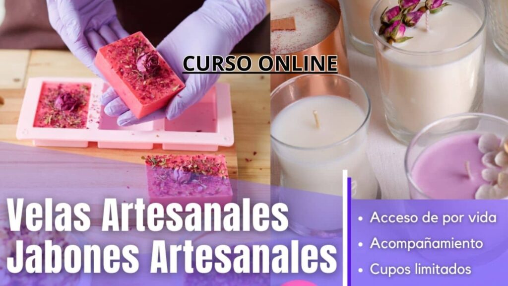 curso de velas y jabones artesanales gratis