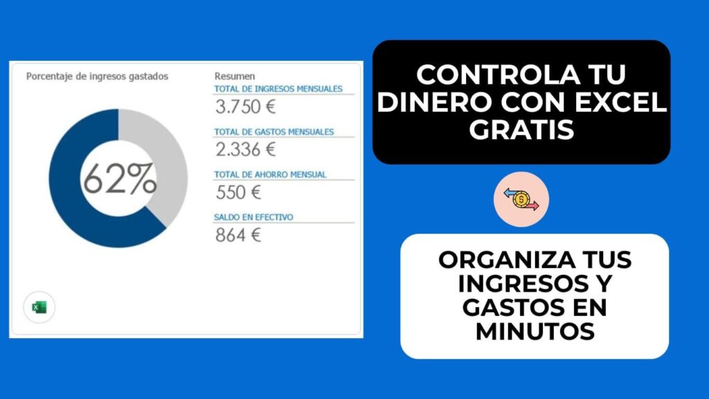 control de ingresos y gastos personales en excel gratis