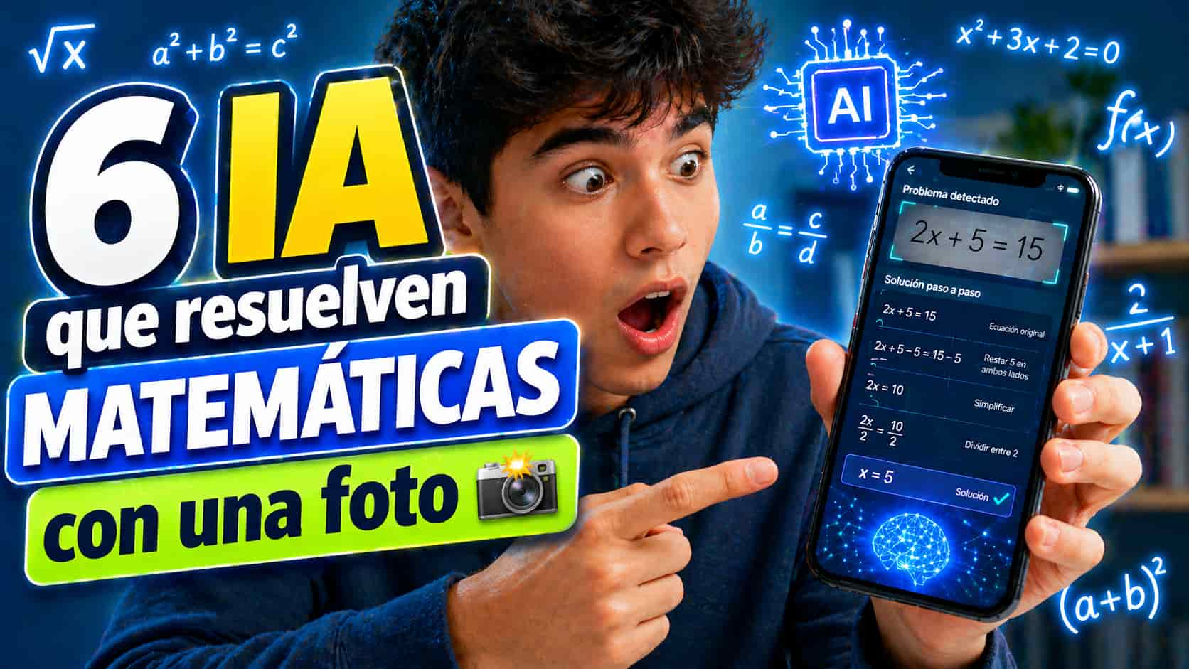 ia para resolver problemas matematicos con fotos gratis