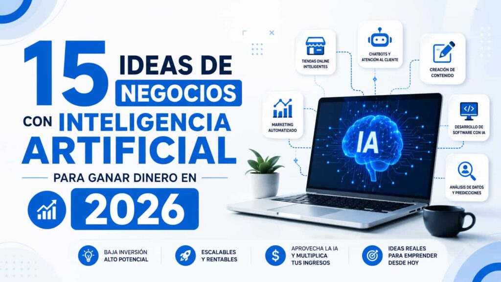 ideas de negocios con inteligencia artificial