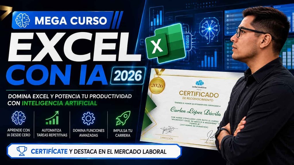 curso de excel con inteligencia artificial