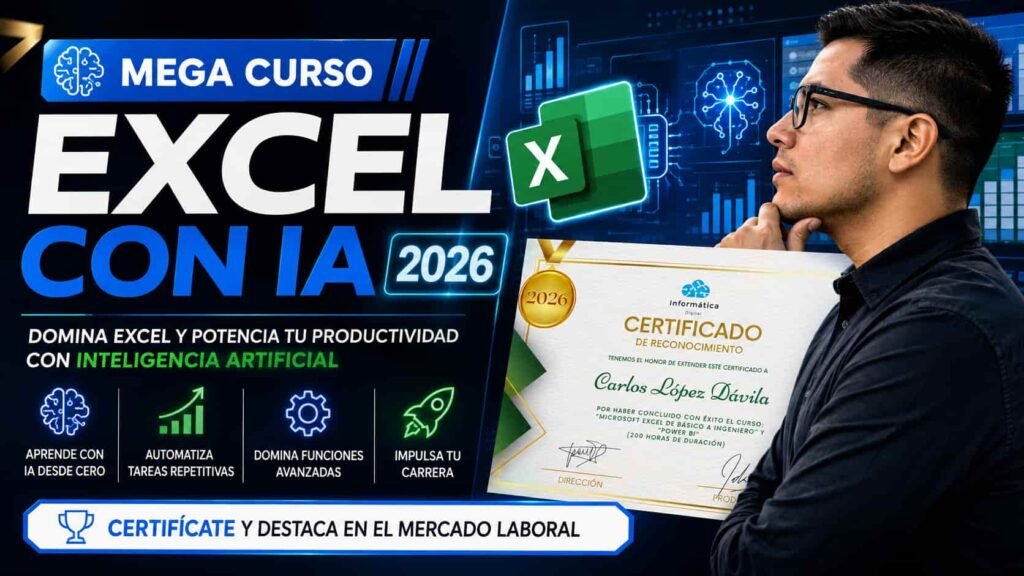 curso de excel con ia