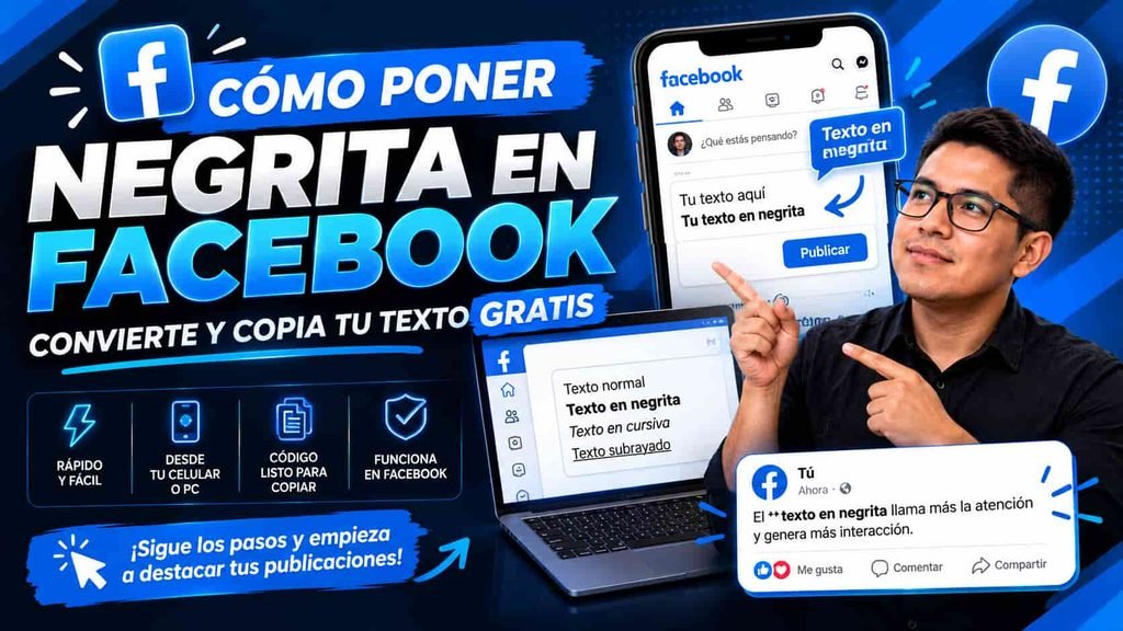 poner negrita en facebook